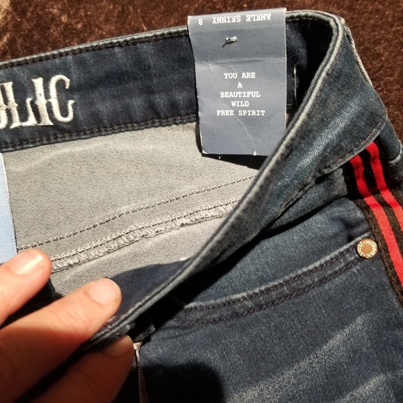 NWT Hydraulics jeans 8 ankle skinny - Picture 3 of 4